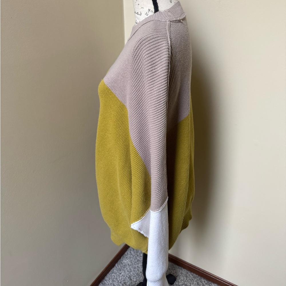 Free People Easy Street Colorblock Crew Neck Sweater - Picture 2 of 10